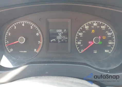 2011 Volkswagen Jetta 2.5L Se z USA, uszkodzony, nr VIN 3VWDX7AJ5BM338343